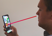 HeadReach: Using Head Tracking to Increase Reachability on Mobile Touch Devices